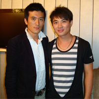 杨子合影